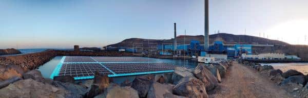Diseñan un sistema fotovoltaico flotante para la desaladora Las Palmas III