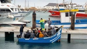 Llegan a Lanzarote y La Graciosa 106 inmigrantes, entre ellos 38 menores