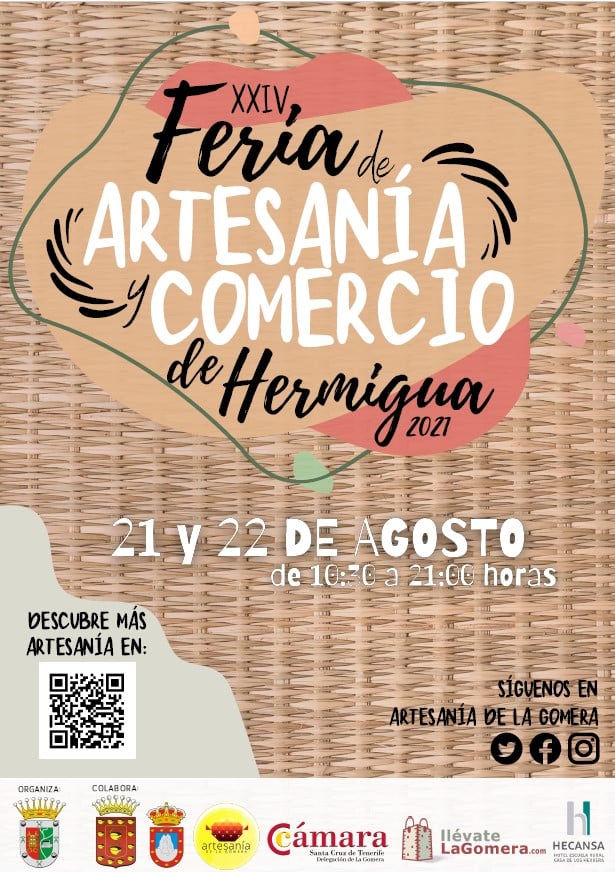 Lee más sobre el artículo La Gomera dispone una veintena de puntos de venta artesanales en la Feria de Artesanía de Hermigua