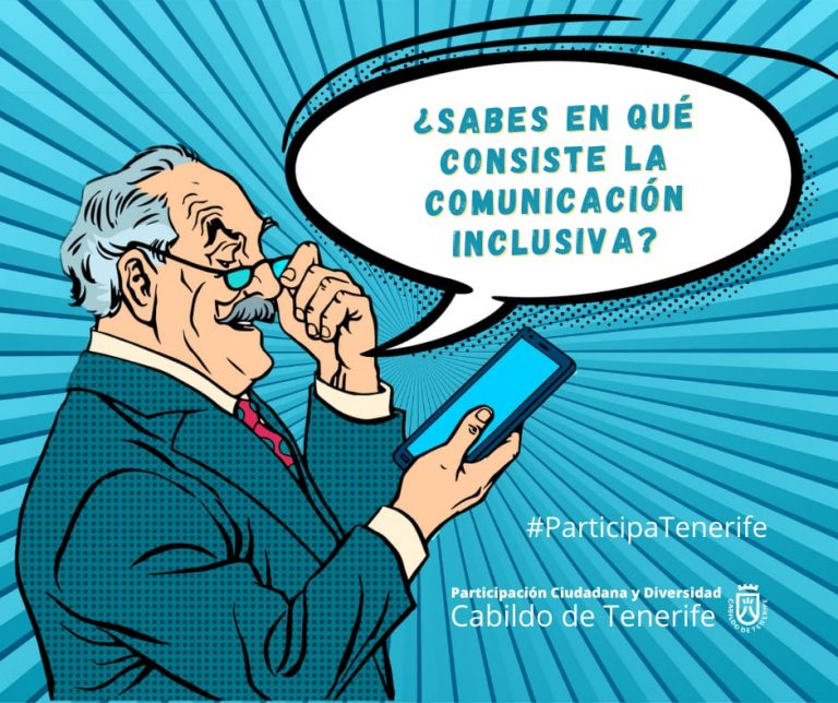 El Cabildo de Tenerife promueve con una campaña en redes sociales el uso del lenguaje inclusivo