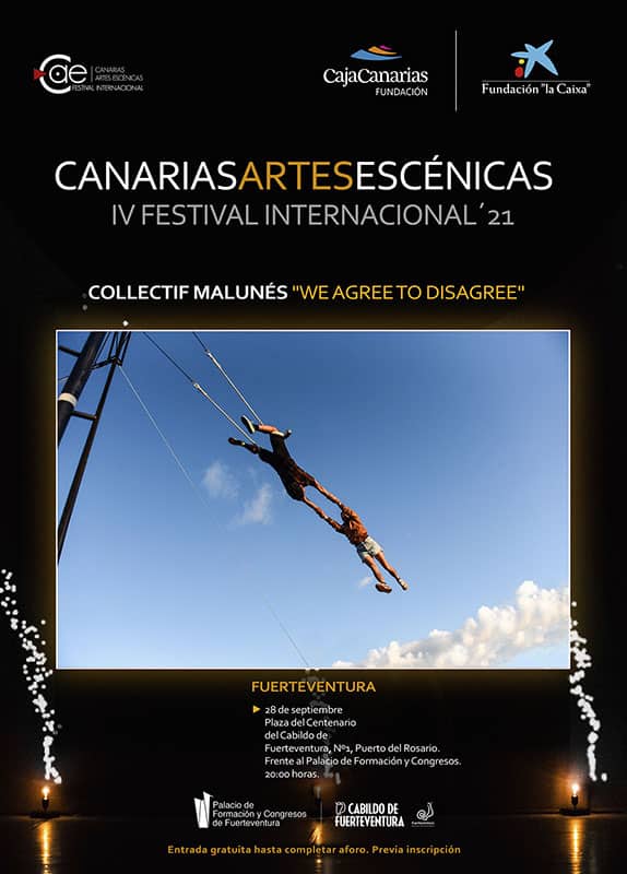 Lee más sobre el artículo El Festival Canarias Artes Escénicas llega en septiembre a Fuerteventura con un espectáculo circense interactivo y gratuito