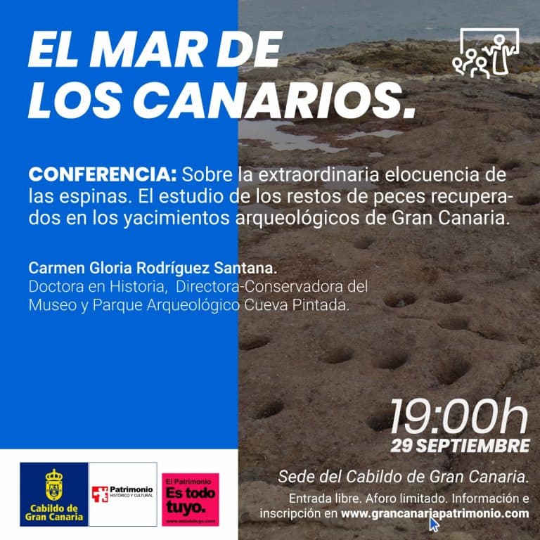 Lee más sobre el artículo El Cabildo de Gran Canaria organiza unas jornadas para dar a conocer las investigaciones sobre los vínculos de los antiguos canarios con el mar