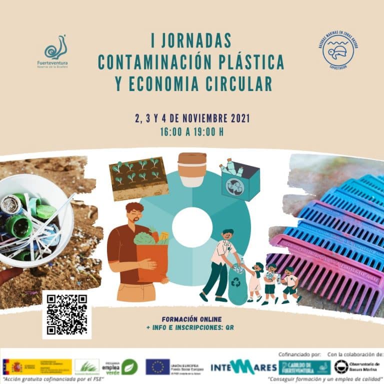 Lee más sobre el artículo El Cabildo de Fuerteventura imparte unas jornadas online sobre contaminación marina y economía circular
