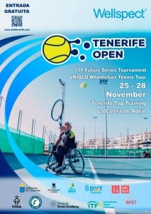 Tenerife acoge este fin de semana el Open Internacional de Tenis en silla de ruedas este