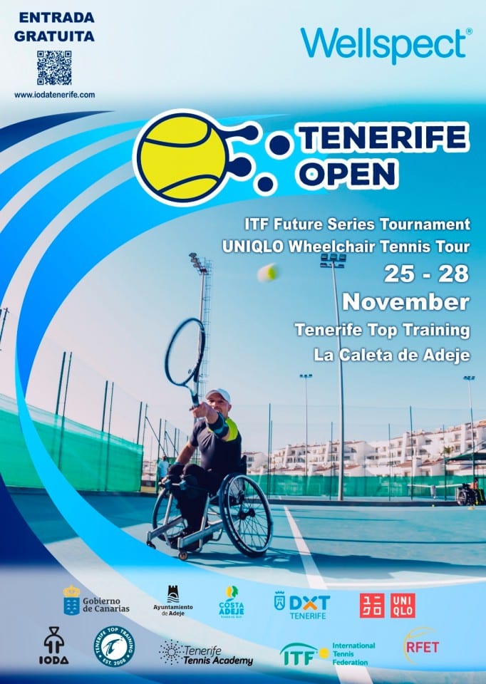 Lee más sobre el artículo Tenerife acoge este fin de semana el Open Internacional de Tenis en silla de ruedas este