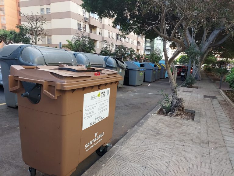 El Ayuntamiento de Santa Cruz de Tenerife recupera 4,4 toneladas de residuos orgánicos en apenas siete días con el nuevo servicio de recogida separada