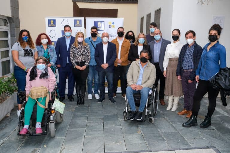 El Cabildo de Gran Canaria refuerza las políticas de acción social e inclusión en favor de las personas con discapacidad