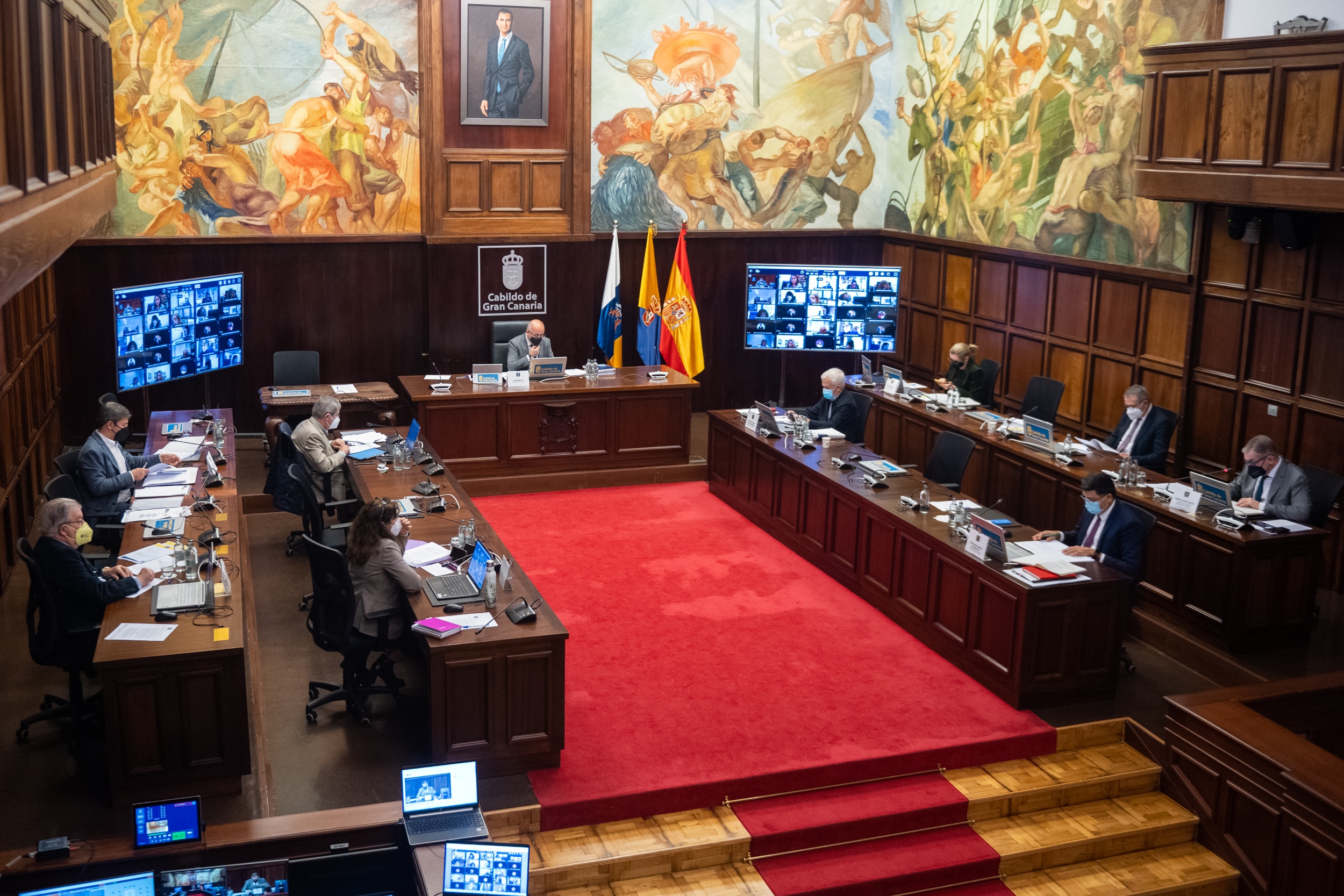 En este momento estás viendo El Cabildo de Gran Canaria aprueba un presupuesto de más de 779 millones para 2022, centrado en las políticas sociales y en la recuperación económica