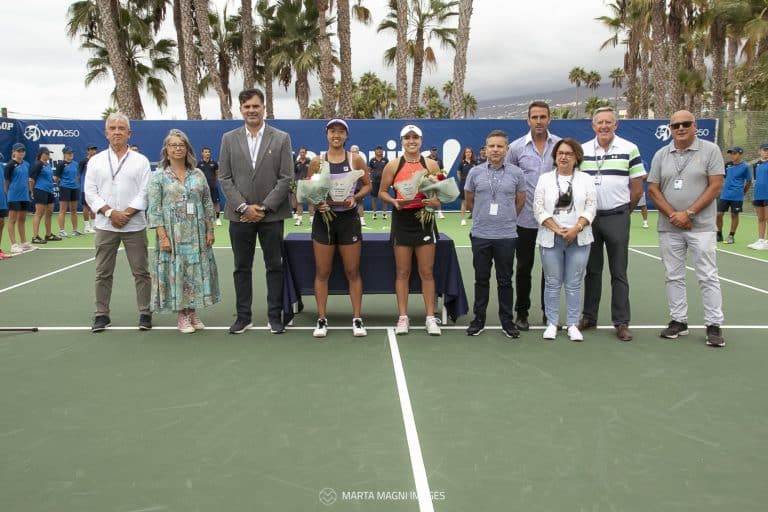 El Tenerife Ladies Open de tenis, premiado  como uno de los mejores torneos del circuito internacional