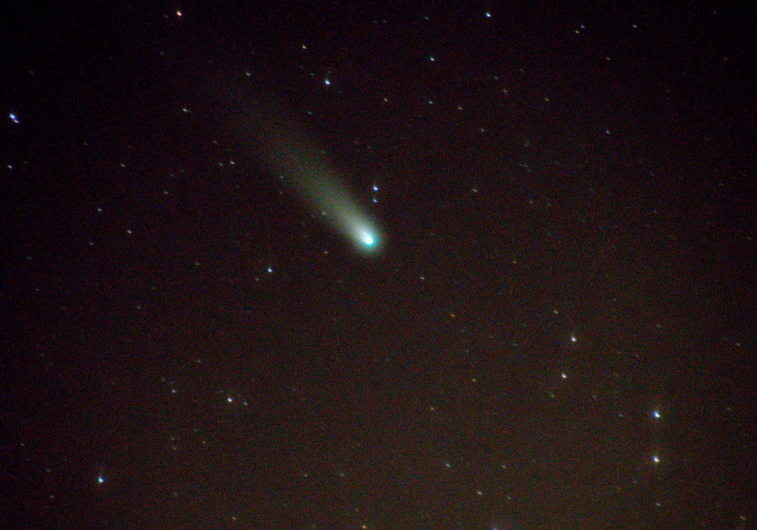 El Cometa de la Navidad visto y fotografiado desde Antigua