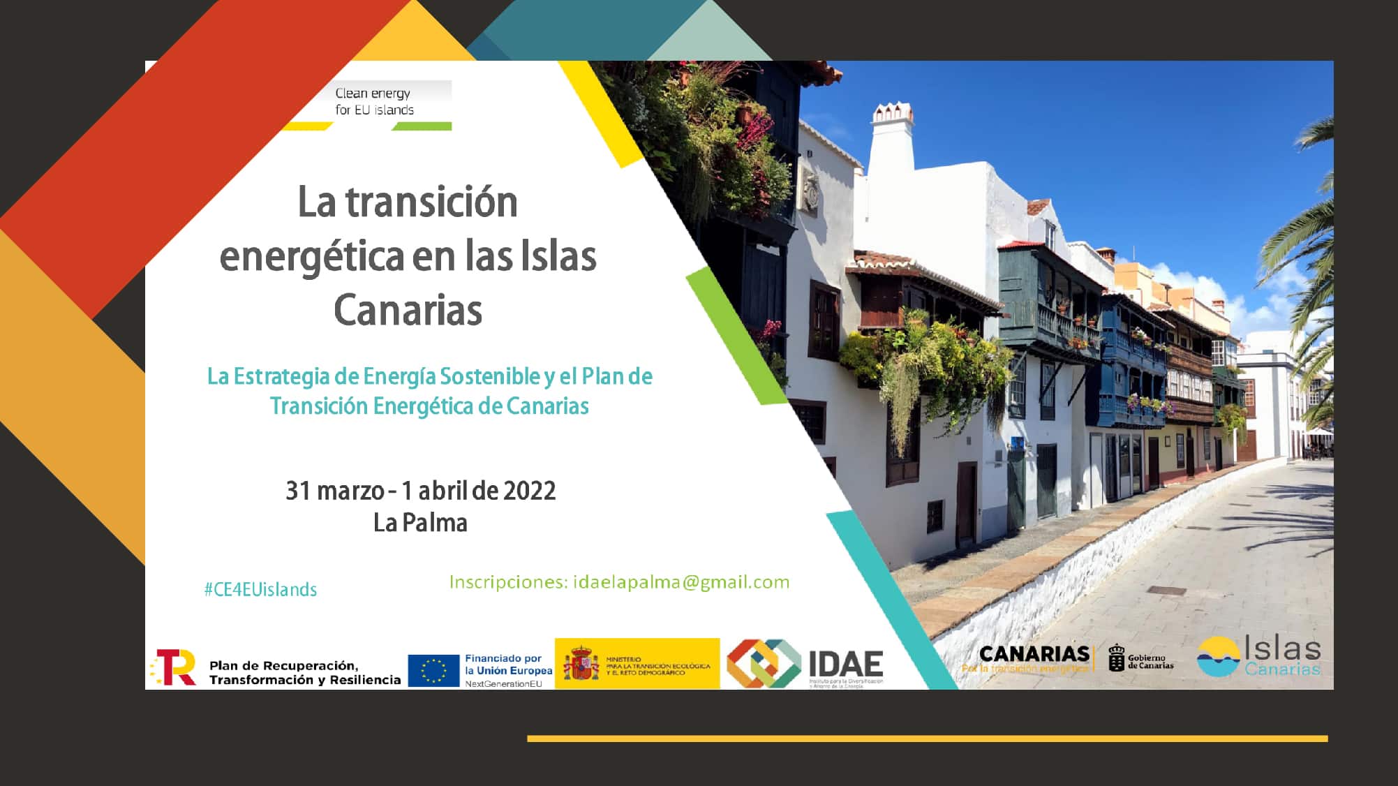 En este momento estás viendo El IDAE y el Gobierno de Canarias abordan las oportunidades de la transición energética en Canarias