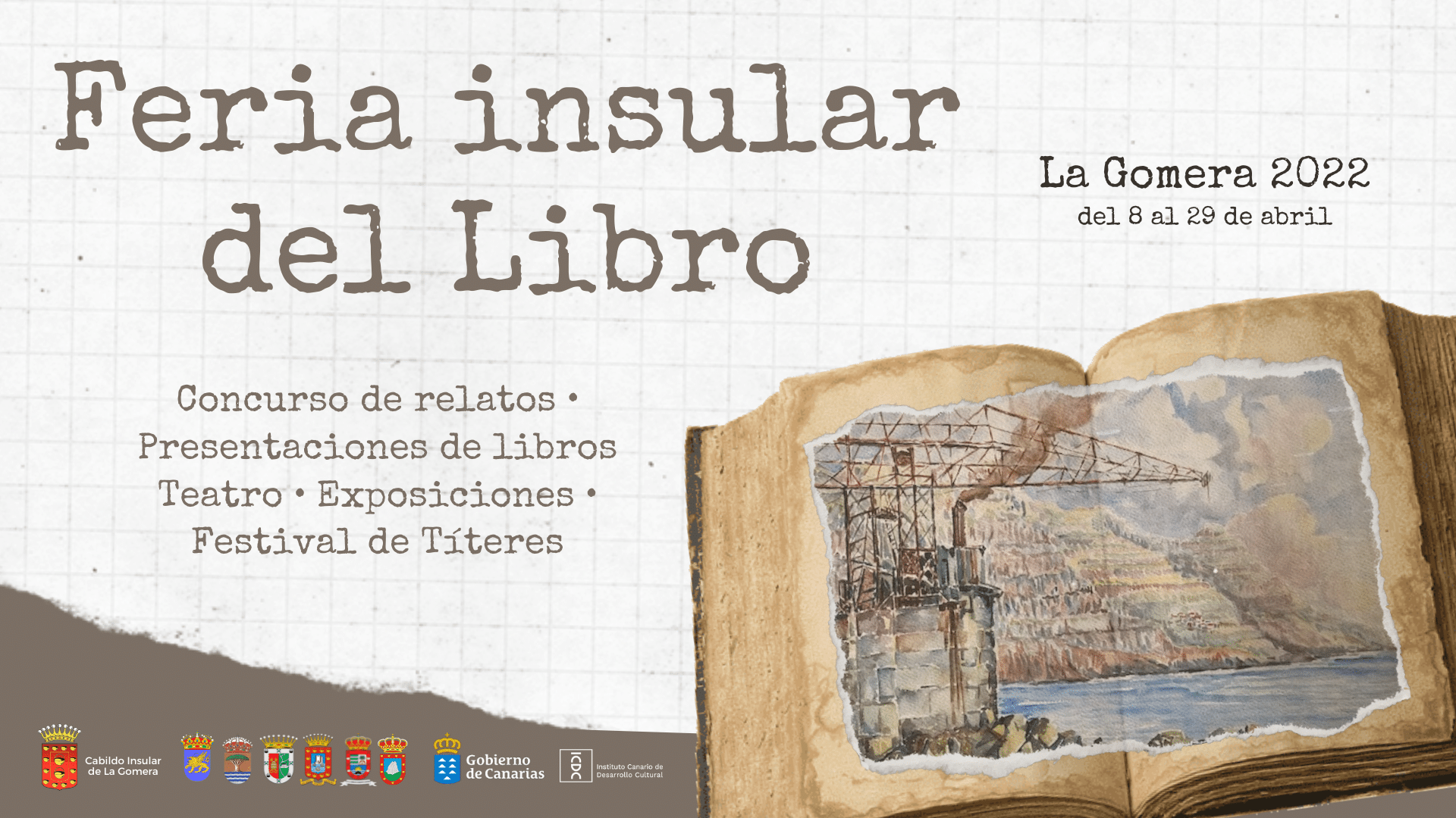 En este momento estás viendo El programa de actos culturales que conmemora el Día del Libro continúa su recorrido por La Gomera 