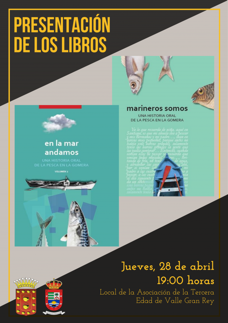 Valle Gran Rey acoge este jueves la presentación de dos libros sobre la memoria pesquera de La Gomera 