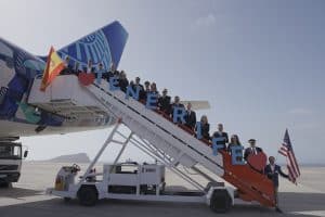 Tenerife recibe el primer vuelo directo de United Airlines desde Nueva York
