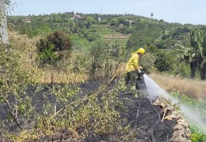 El Cabildo de La Gomera pide extremar la precaución ante la declaración de alerta por riesgo de incendios forestales