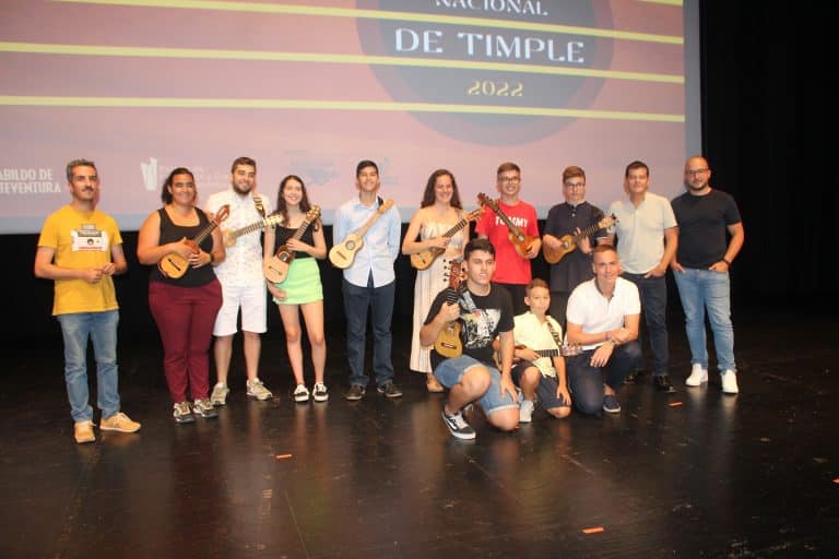 Nueve jóvenes participan en el concurso del Encuentro Nacional del Timple