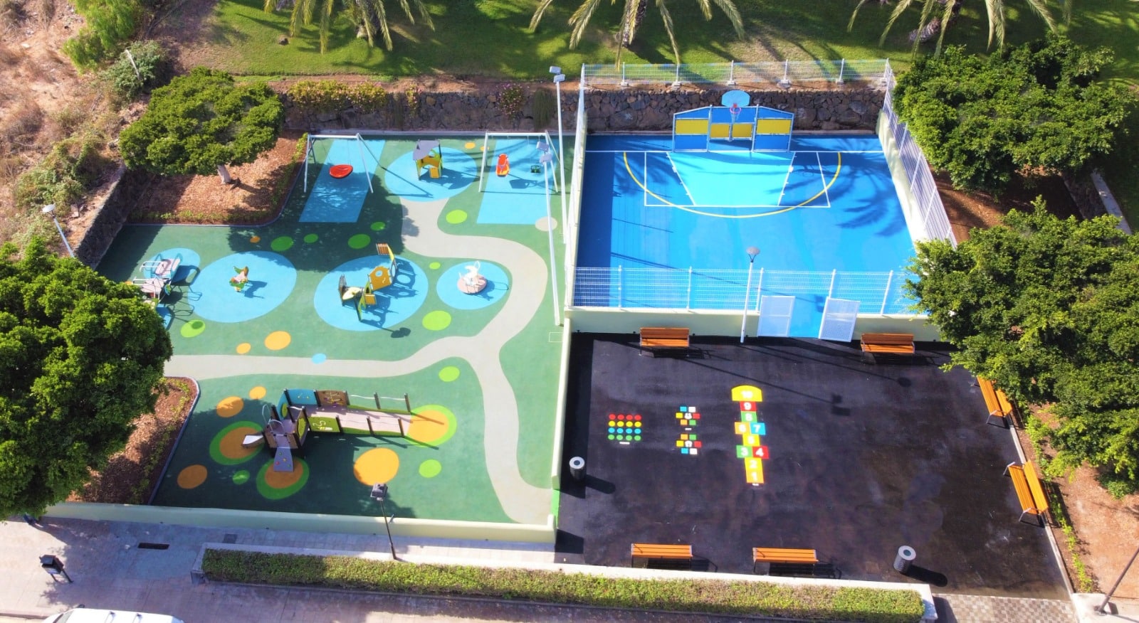 En este momento estás viendo La Orotava estrena el primer parque infantil totalmente inclusivo
