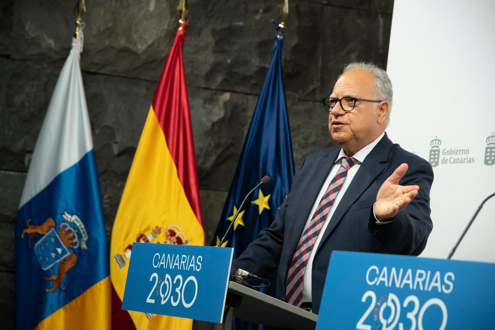 En este momento estás viendo Casimiro Curbelo confía en que la conexión directa con Gran Canaria sea permanente más allá de 2023