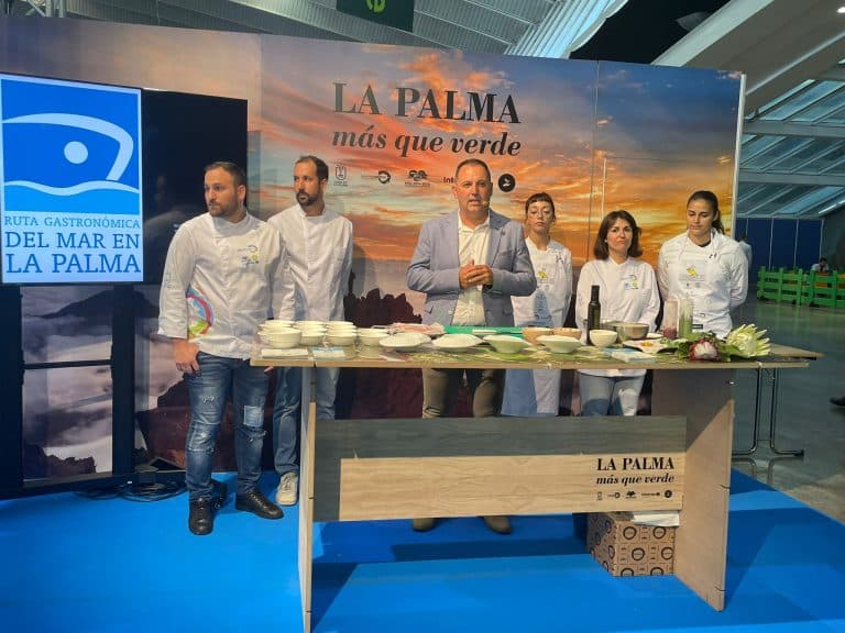 Lee más sobre el artículo Los sabores del mar de La Palma desembarcan en Gastrocanarias