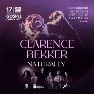 Lee más sobre el artículo <strong>El Festival de Góspel Canarias recala este sábado en La Gomera con la voz del cantante Clarence Bekker </strong>