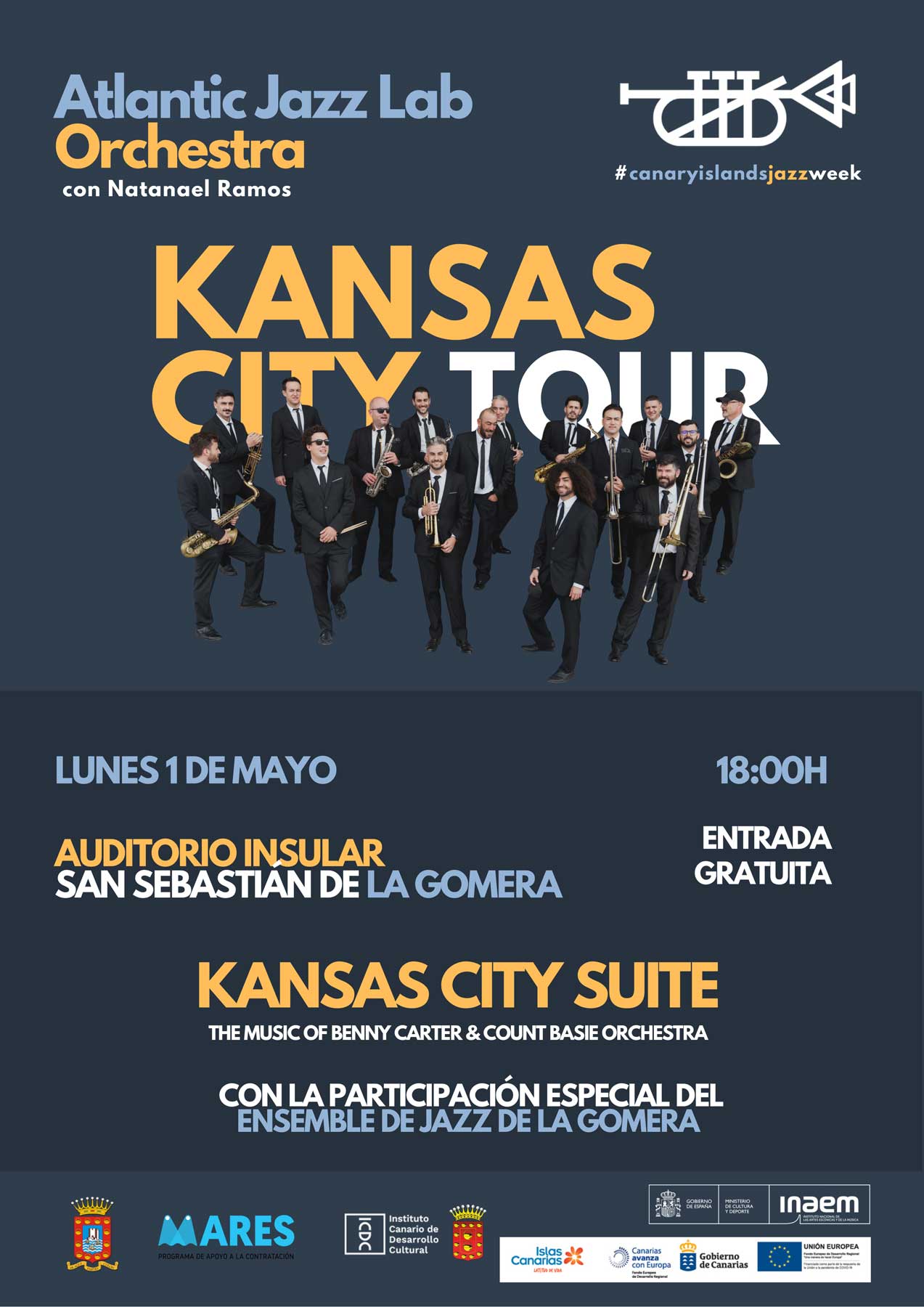 En este momento estás viendo El espectáculo de jazz “Kansas City Suite” recala este lunes en la capital gomera