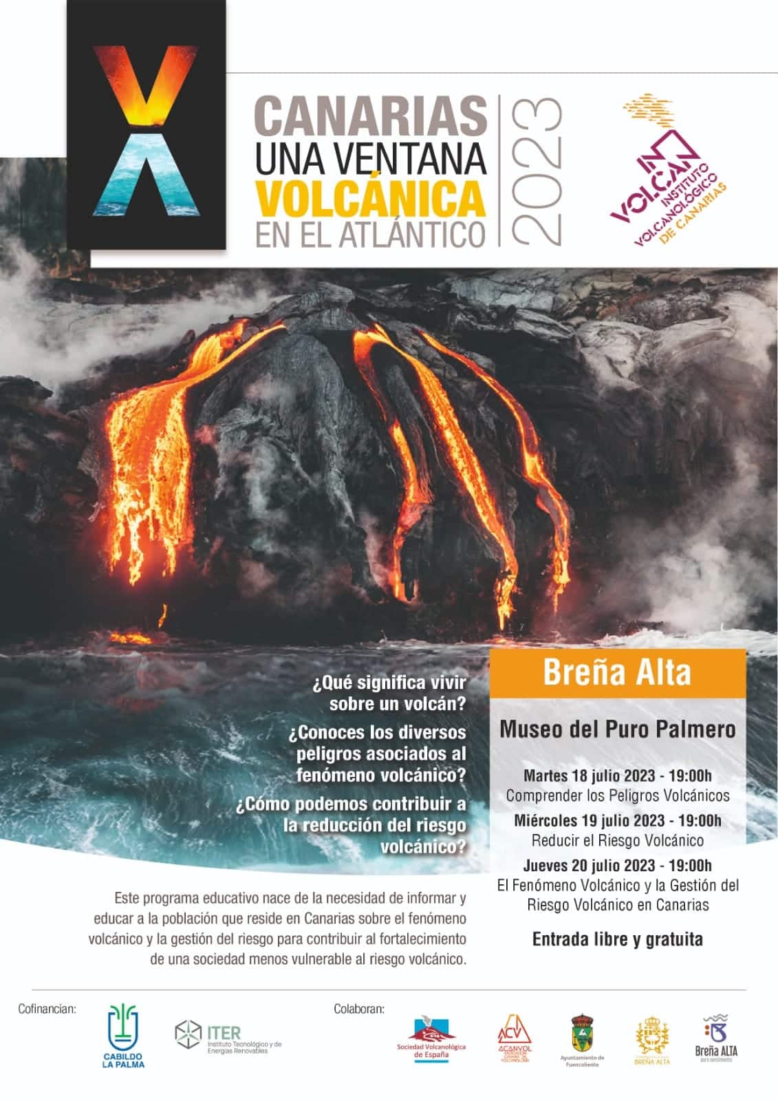 En este momento estás viendo Breña Alta apuesta por acercar la gestión del riesgo volcánico con programa educativo para toda la ciudadanía