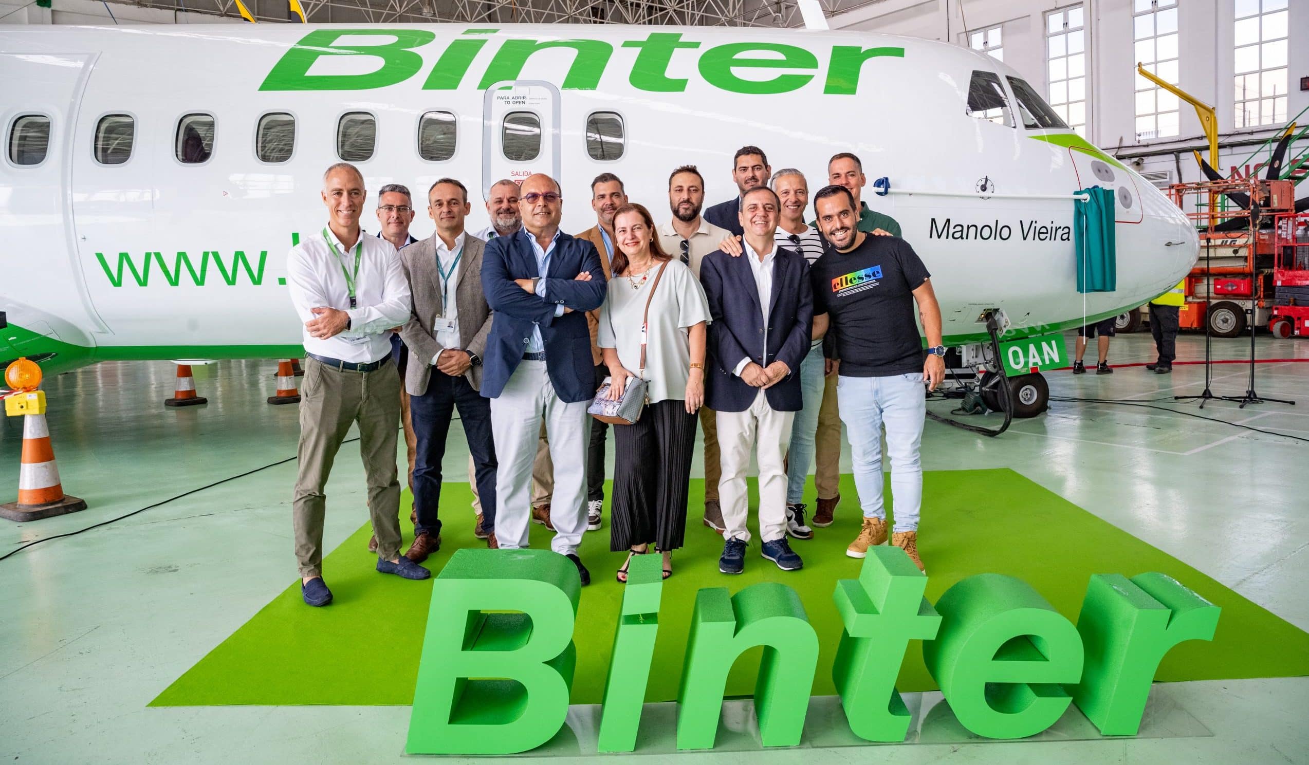 En este momento estás viendo El “Binter” Manolo Vieira ya vuela por el cielo de Canarias